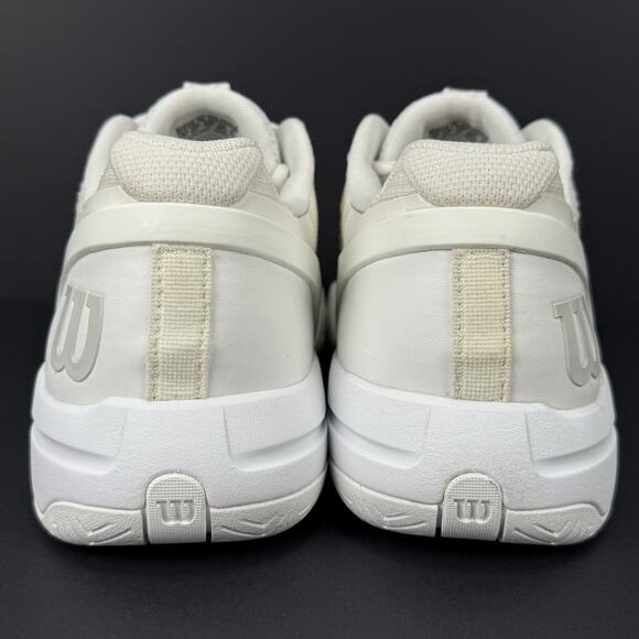 Wilson Rush Pro 5 Men’s 10 Tennis Shoes White SAMPLE 145464 Court Sneaker New